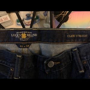 Lucky brand  men’s jeans size 42x34